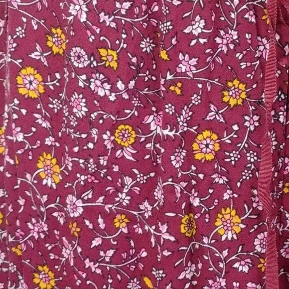 Chelsea & Violet Off Shoulder Ruffle Floral Jumpsuit Women size S - Picture 6 of 11